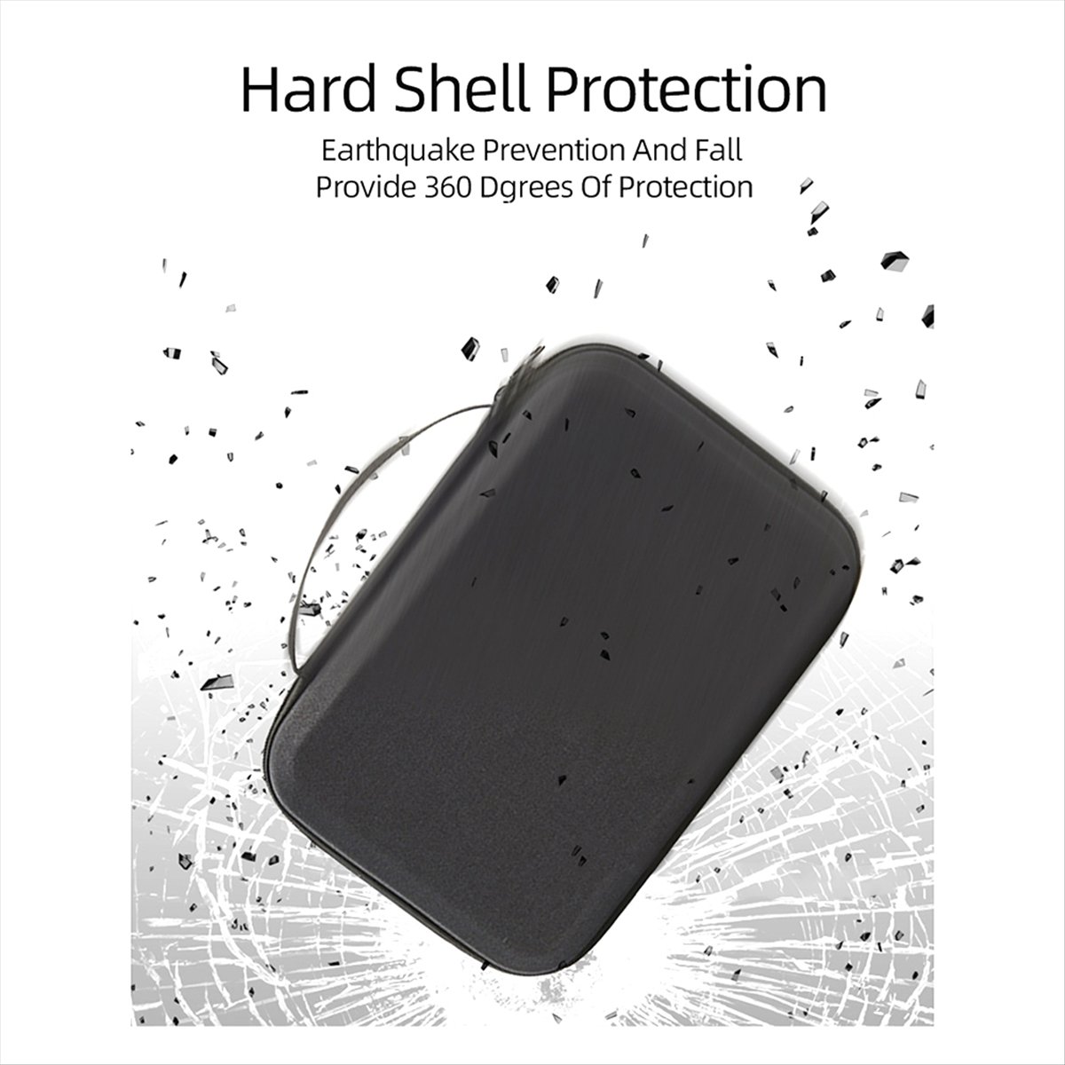 Drone Hard Shell Case - wilwill ポータブルハードシェルキャリングケース FIMI Mini 3 ドローン用