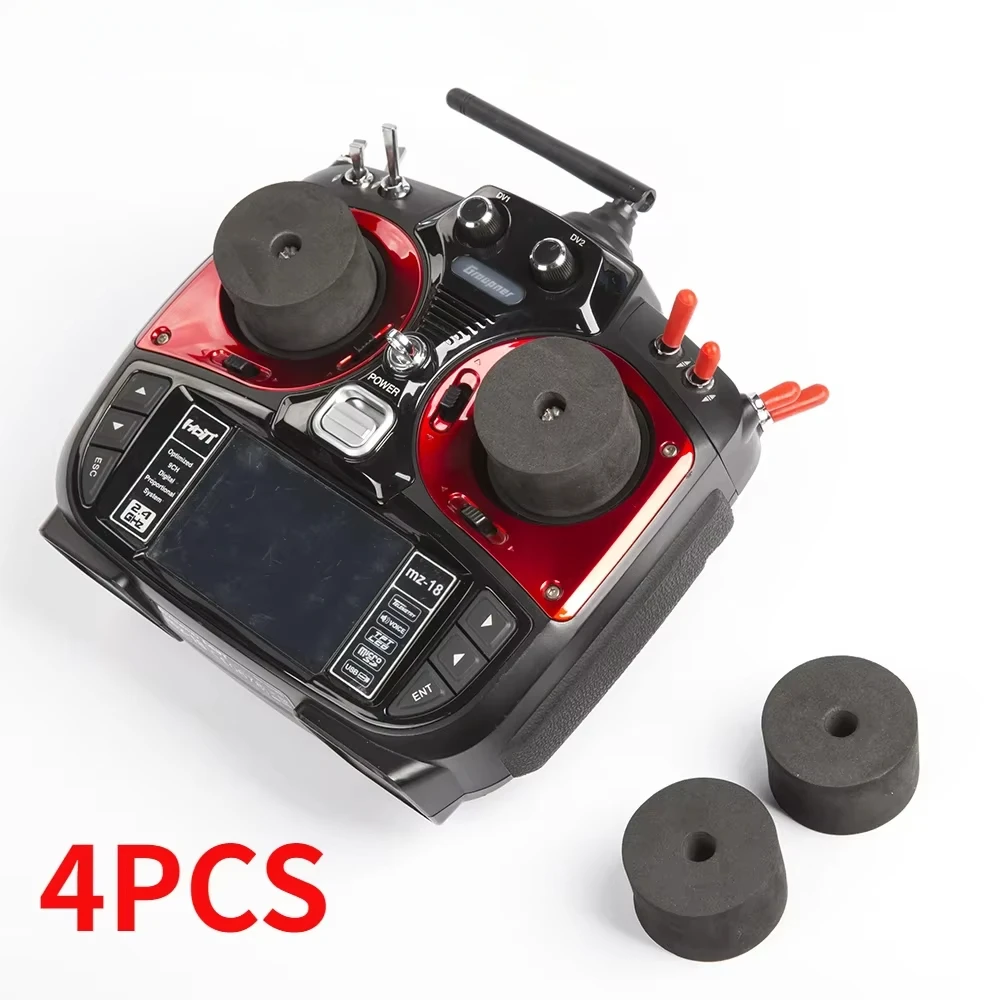 4 個 RC ラジオ送信機スティック保護カバープロテクター  - Drone Control Stick のレビューと価格