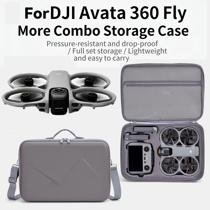 耐衝撃キャリングケース DJI Avata 360 ハードシ - Drone Hard Shell Case のレビューと価格