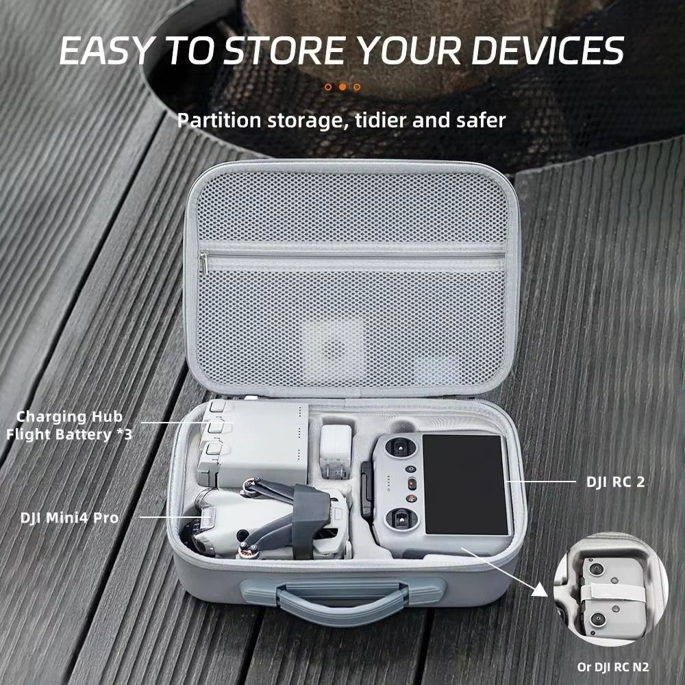 DJI Mini 4 Pro ドローンアクセサリー用ストラッ - Drone Hard Shell Case のレビューと価格