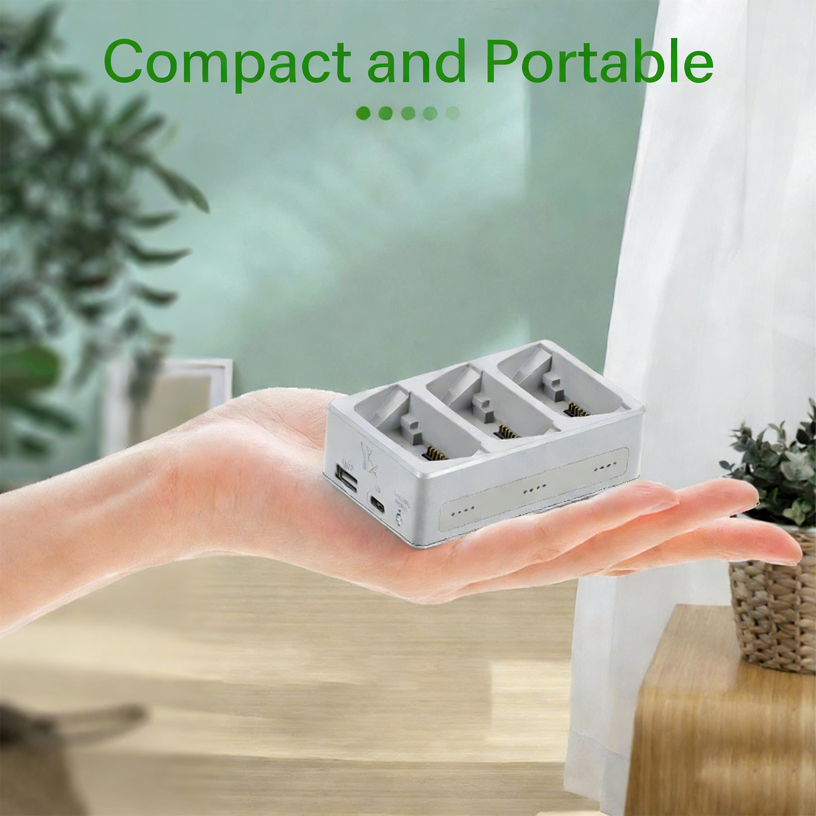 新しい 3 ポートバッテリー充電器ハブ Dji フリップドロ - Drone Charging Hub のレビューと価格