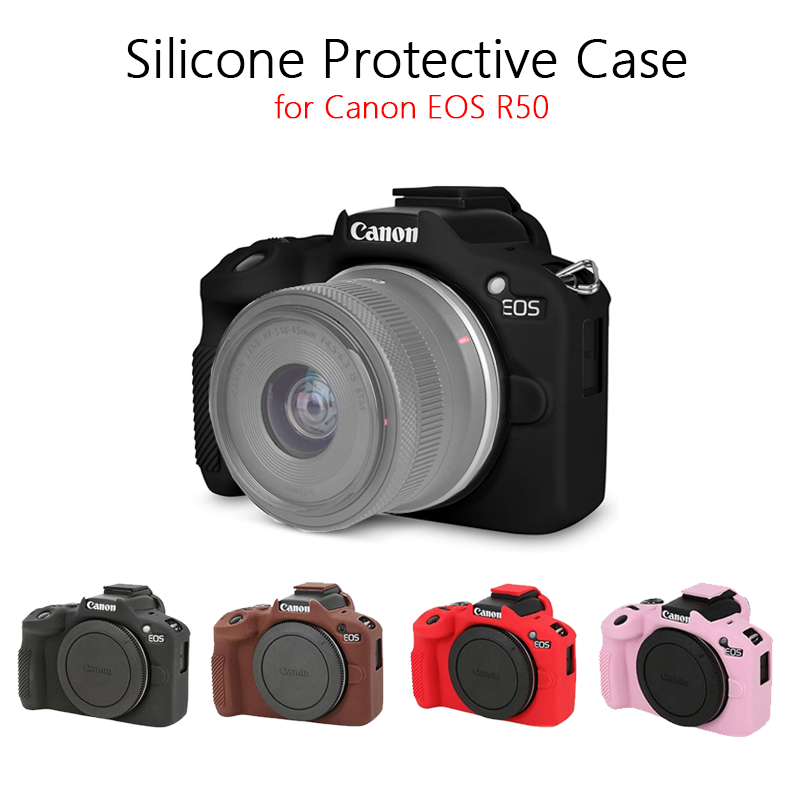 キヤノン EOS R50 用シリコン保護ケース 防水耐衝撃シ - Canon Camera Eos R50 のレビューと価格