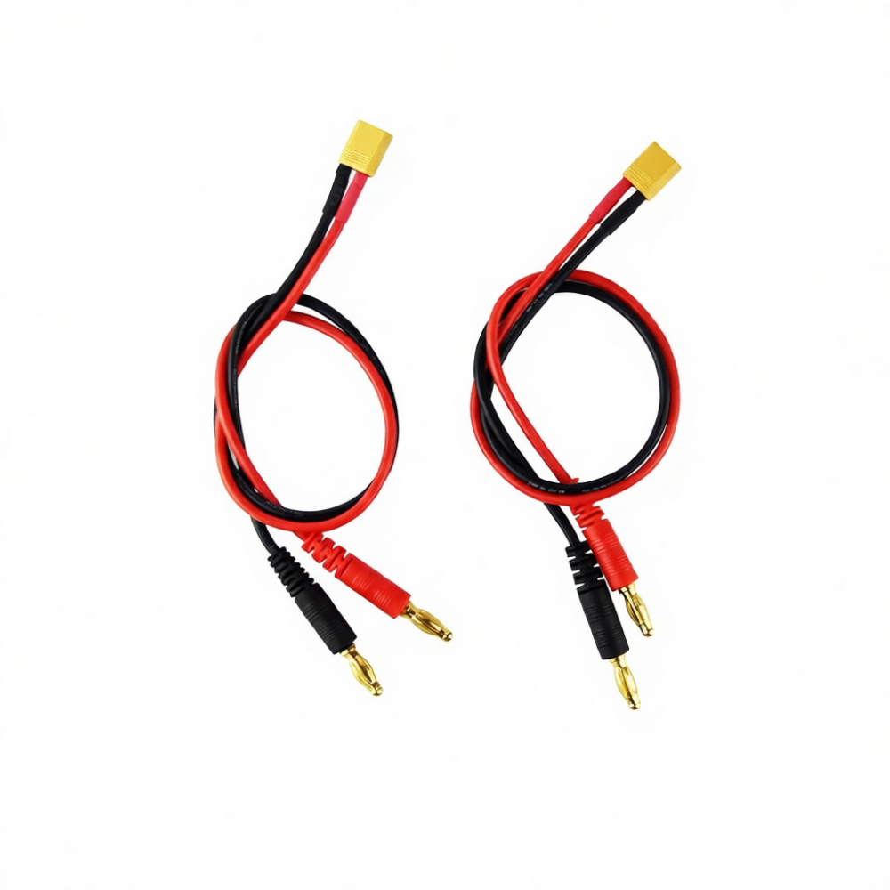 RCコネクターケーブル XT30メス-4mmバナナプラグワイ - Drone Battery Adapter のレビューと価格