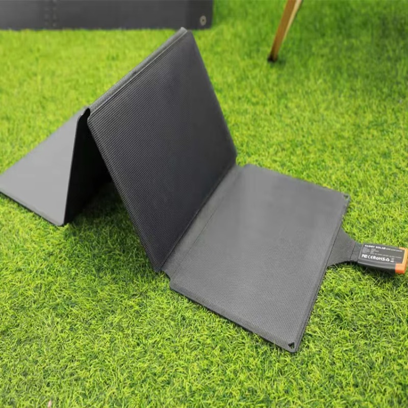 40W折りたたみ式ソーラーパネルソーラーフォン充電器オールブ - Drone Solar Charger のレビューと価格